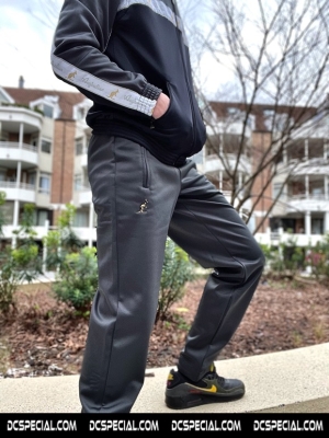 Australian Training Pants 'Titanium Grey Double Zipped'