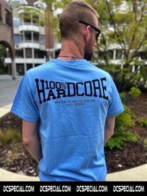 100% Hardcore T-shirt 'Established Blue'