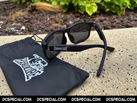 100% Hardcore Sunglasses 'Black'