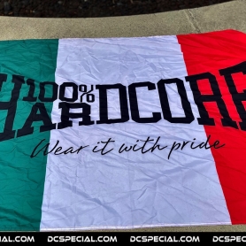 100% Hardcore Drapeau 'Hardcore Italia'