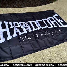 100% Hardcore Flag 'Wear It With Pride'