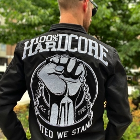 100% Hardcore Harrington Veste 'United We Stand'
