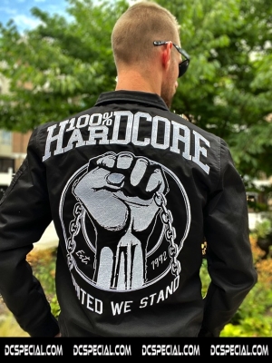 100% Hardcore Harrington Jacket 'United We Stand'