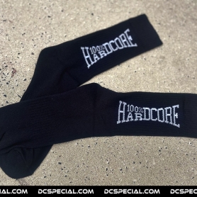100% Hardcore Socks 'The Brand Black'