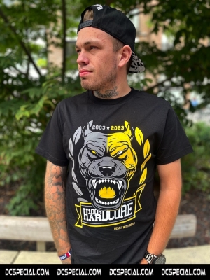 100% Hardcore T-shirt 'Pride Dog Black'