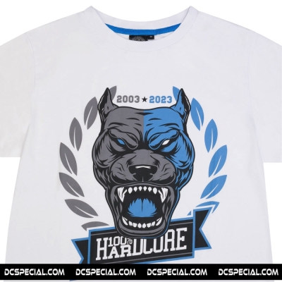 100% Hardcore T-shirt 'Pride Dog White'