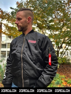 Terror Bomber Jacket 'Cradle To The Grave'