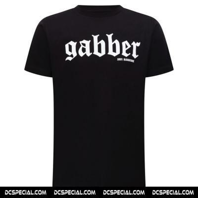 100% Hardcore T-shirt 'Gabber Essential Black'