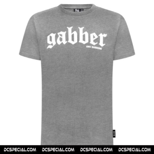 100% Hardcore T-shirt 'Gabber Essential Grey'