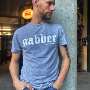 100% Hardcore T-shirt 'Gabber Essential Grey'