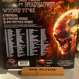 H2OH Records Vinyl 'H2078 - Omar Santana vs Headbanger - Wicked Style'