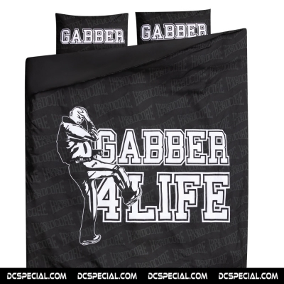 100% Hardcore Duvet Cover 'Gabber 4 Life'