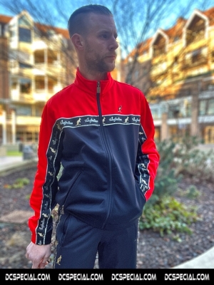 Australian Training Jacket 'Bright Red/Black'