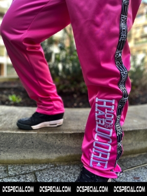 100% Hardcore Training Pants 'Logo Pink'