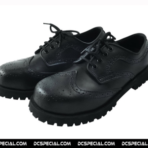 Knightbridge Boots '4-Hole Budapester Brogues Black'