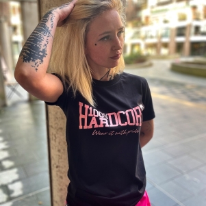 100% Hardcore Ladies T-shirt 'Essential Pink'