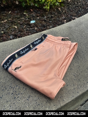 Australian Training Pants 'Apricot/Black Double Zipped 3.0'