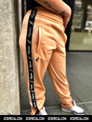 Australian Pantalon De Survêtement 'Apricot/Black Double Zipped 3.0'