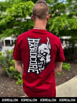 100% Hardcore T-shirt 'Essential Rage Red'