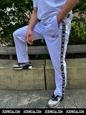 100% Hardcore Pantalon De Survêtement 'Essential Rage White'
