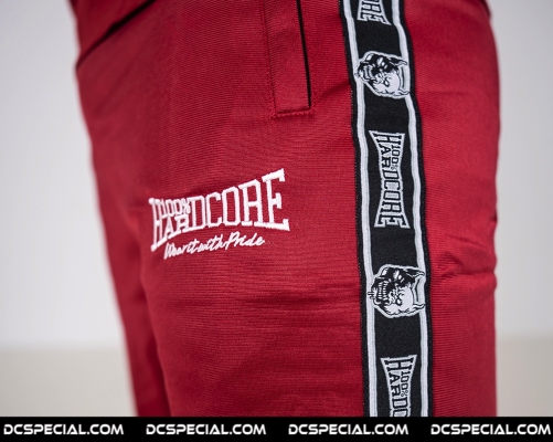 100% Hardcore Pantalon De Survêtement 'Essential Rage Red'