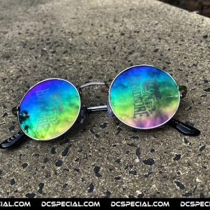 100% hardcore Lunettes de soleil 'Rainbow Revo'