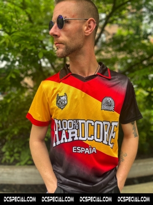 100% Hardcore Soccershirt 'España'