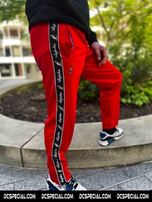 Australian Pantalon De Survêtement 'Bright Red/Black Double Zipped 3.0'