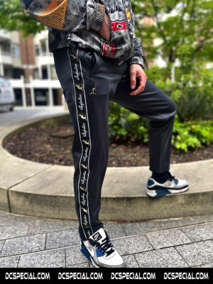 Australian Training Pants 'Titanium Grey/Black Double Zipped 3.0'