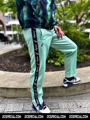 Australian Pantalon De Survêtement 'Gossamer Green/Black Double Zipped 3.0'