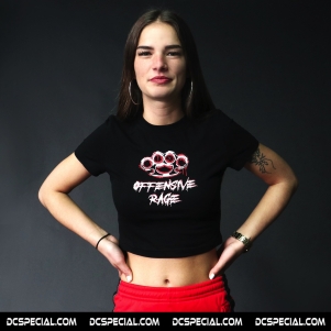 Offensive Rage Dames Croptop 'Offensive Rage'