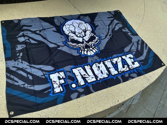 F. Noize Vlag 'F.Noize Blue'​