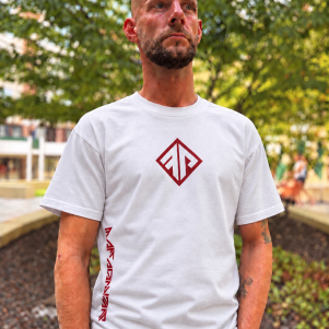 Marc Acardipane T-shirt 'Carrier White'