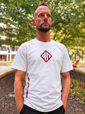 Marc Acardipane T-shirt 'Carrier White'