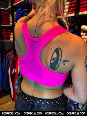 Australian Sport Top 'Archive Logo Ita Fuxia'