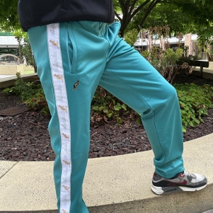 Australian Training Pants 'Tempesta/White Double Zipped 3.0'