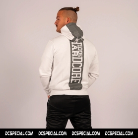 100% Hardcore Hooded Sweater 'Negative White'