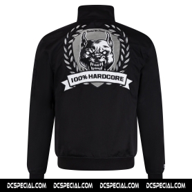 100% Hardcore Harrington Jacket 'Rage Black'