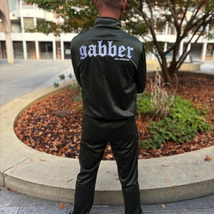 100% Hardcore Training Jacket 'Gabber Army Green'