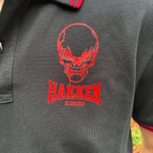 Hakken Hardcore Polo 'Hakken Skull Red'