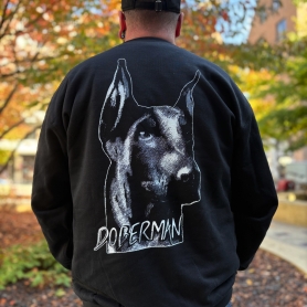 Doberman Sweater 'Head'