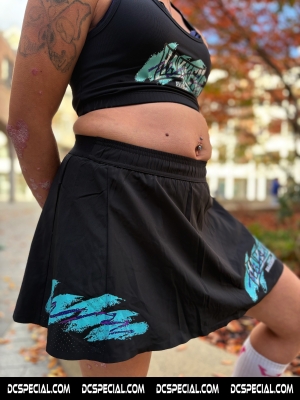 Hakken Hardcore Ladies Skirt 'Early 90's Black'