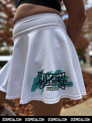 Hakken Hardcore Ladies Skirt 'Early 90's White'