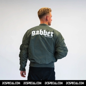 100 Hardcore Bomber Jas 'Gabber Army Green'