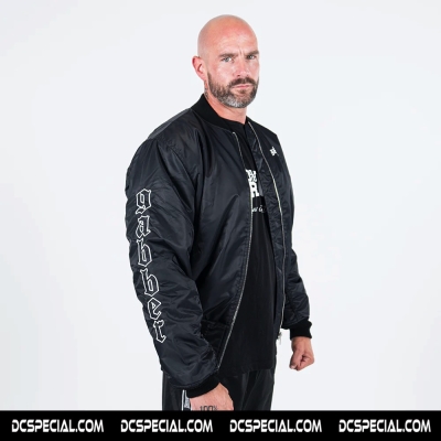 100 Hardcore Bomber Jas 'Gabber Black'