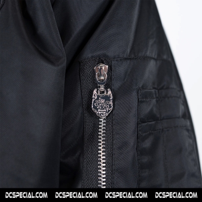 100 Hardcore Bomber Jas 'Gabber Black'