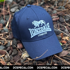 Lonsdale Casquette 'Lion Navy Blue/White'