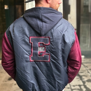 Everlast Bomber Jas 'Navy Blue/Burgundy'