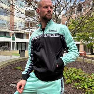 100% Hardcore Veste De Survêtement 'Essential Mint Green'