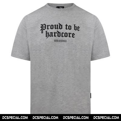 100% Hardcore T-shirt 'Proud To Be Grey'